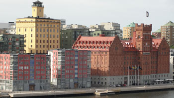 Ken curtis ferry entering stockholm