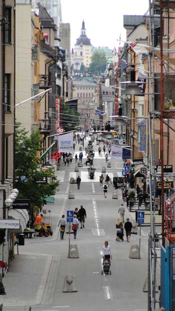 Main street Stockholm