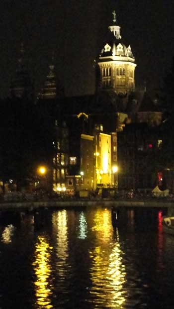 Ken Curtis, Amsterdam at night, 