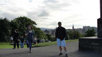 Me in Edinburgh, Scotland Ken Curtis Summer 2010